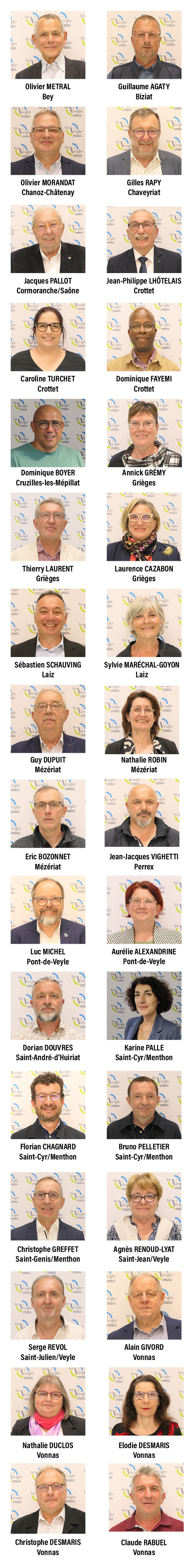 trombi conseillers 2026