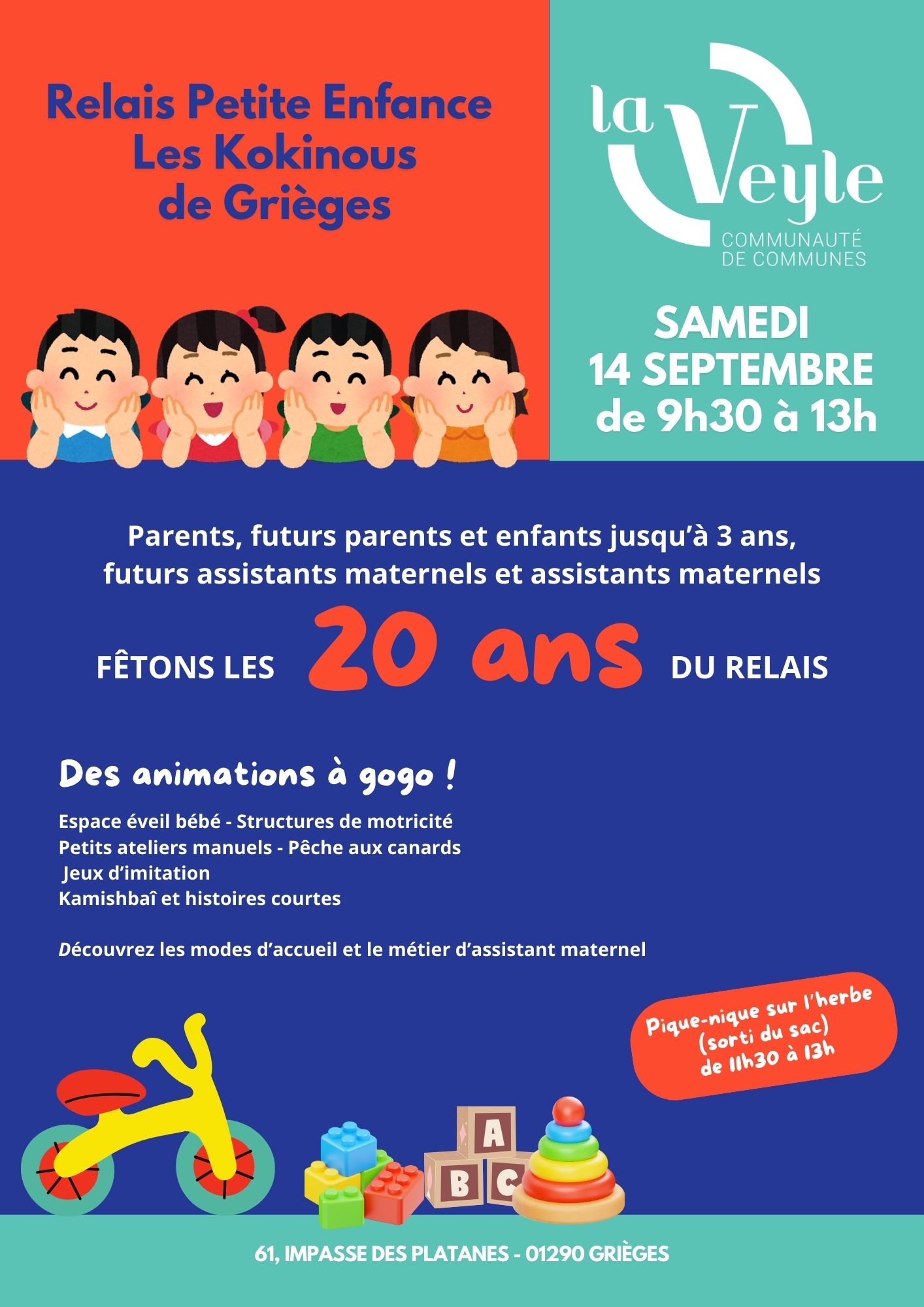 Affiche 20 ans RPE Grièges