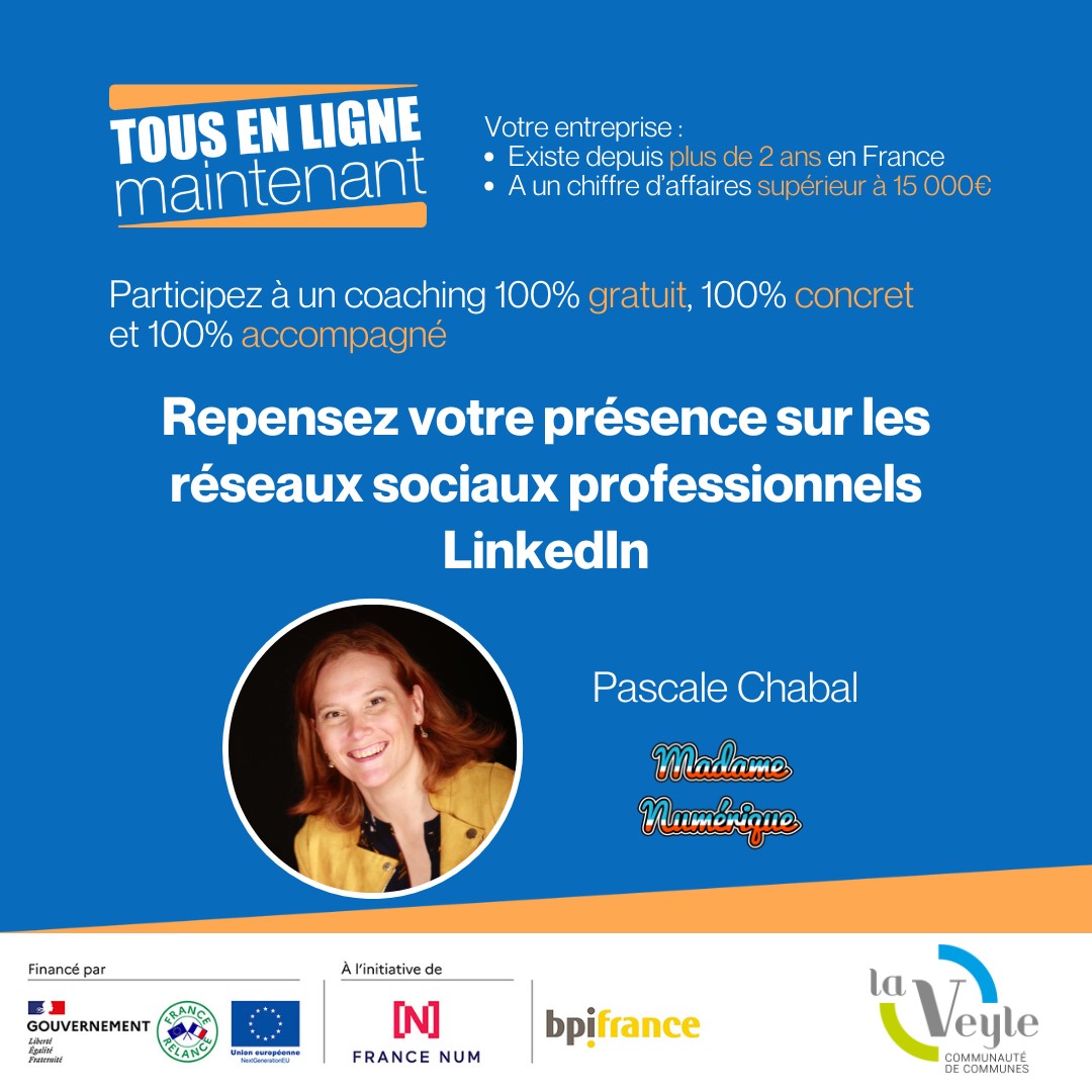 Affiche atelier linkedin