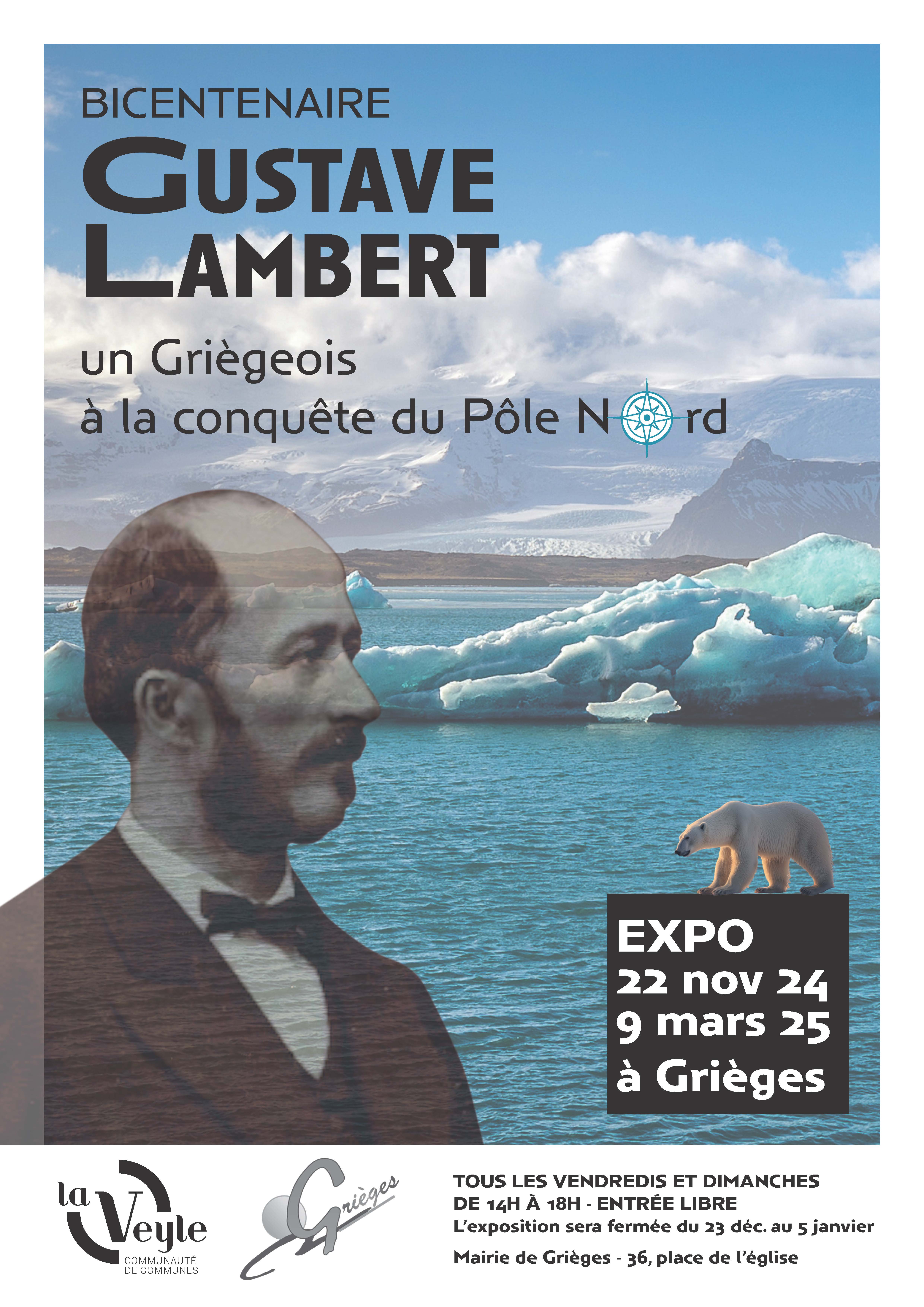 Affiche expo Lambert