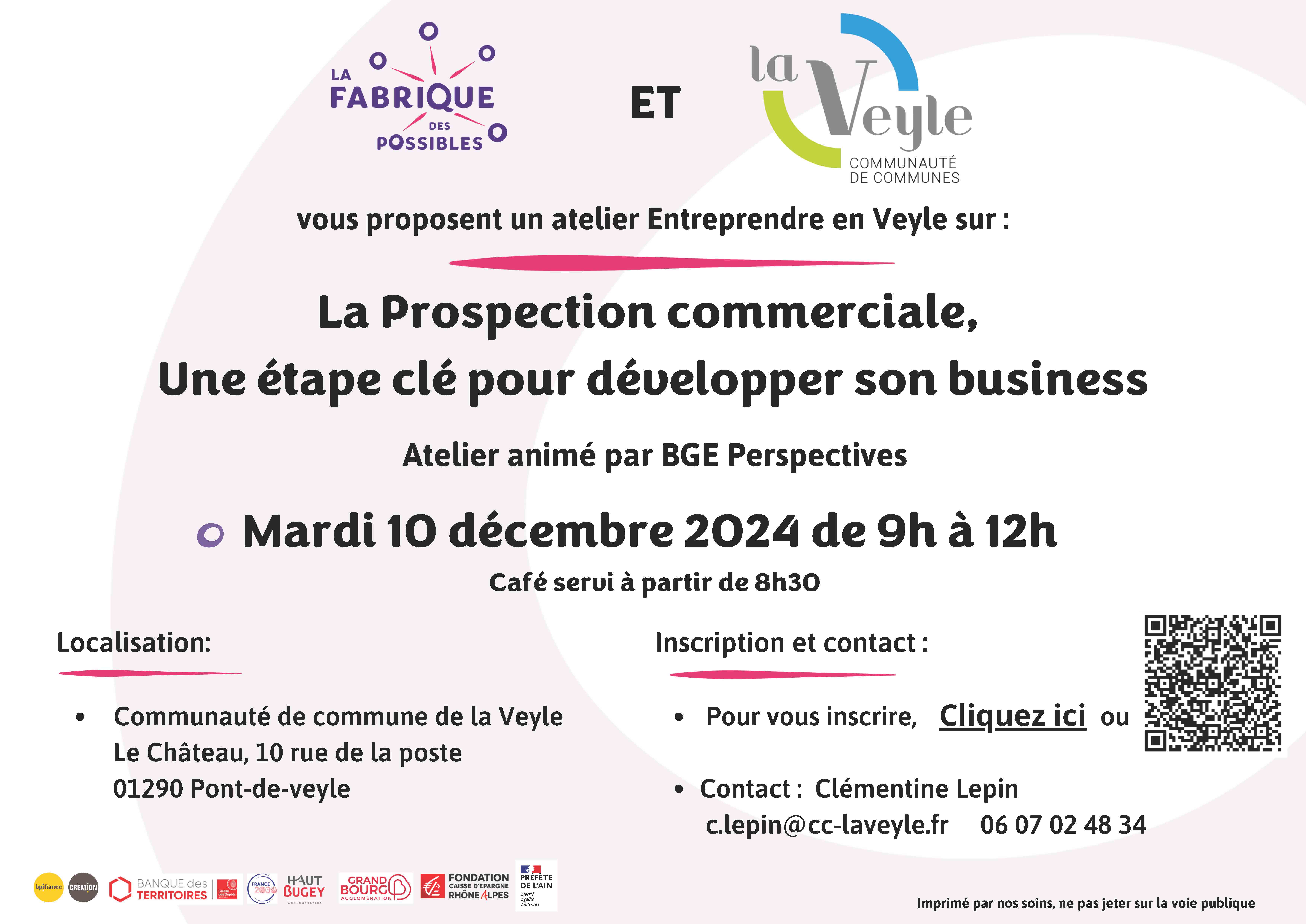 Flyer Atelier prospection Veyle v2