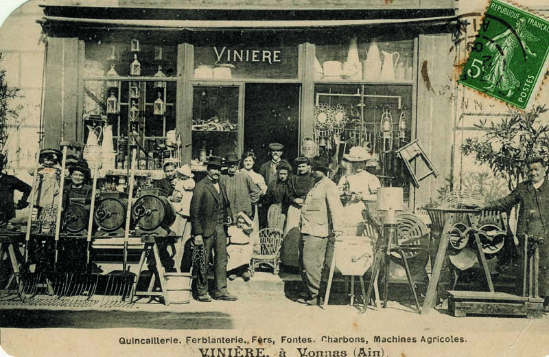 3 Vonnas quincaillerie Vinière 1909
