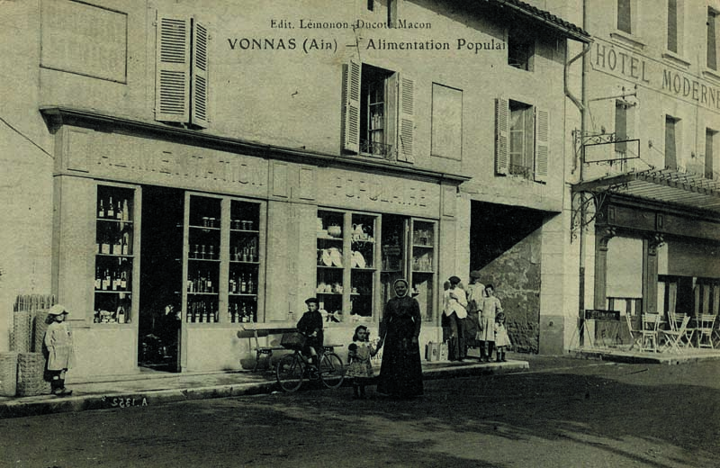 5 Vonnas épicerie place Ferdinand 1915